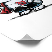 ビーチラビットバニービーチゲーマーサマー ポスター (角)