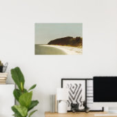 ビーチランドスケー絵画ズクラシックアート ポスター (ホームオフィス)