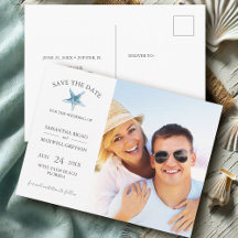 ビーチリゾートウェディングのSave The Date
