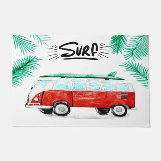 ビーチリビングウェルカムマット、サーフマット ドアマット