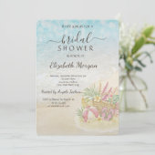 ビーチリラックス ブライダルシャワー 招待状 (スタンド正面)