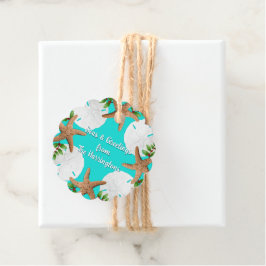 ビーチリースシーズアンドグリーティングクリスマス フェイバータグ