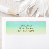 ビーチルックエレガントヴィンテージウェディング住所 シール (インサイチュ)