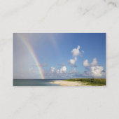 ビーチレインボーフォト名刺 名刺 (裏面)