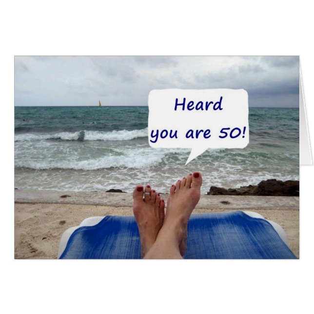 ビーチレディが50歳だって言ってる！ (正面横)