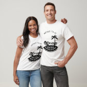 ビーチレトロTシャツ | スロース&サンセットデザイン Tシャツ (ユニセックス)