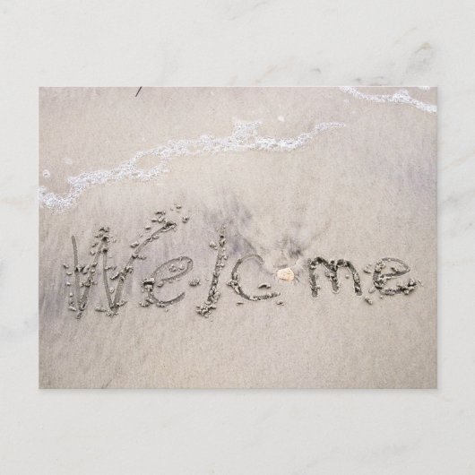 ビーチレンタルウェルズ ポストカード (正面)