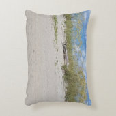 ビーチログ枕 アクセントクッション (正面(垂直))