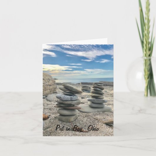 ビーチロック、ベイに入れる カード (正面)