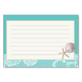 ビーチロマンスアクアレシピカード テーブルナンバー (裏面)