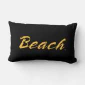 ビーチワードマーク ランバークッション (裏面)