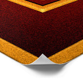 ビーチングアイズアールデコポートレートバイゾーモツェルト ポスター (角)