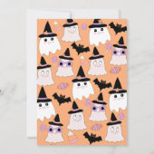 ビーチングハローウィンパーティ招待状 招待状 (裏面)