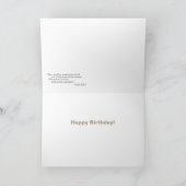 ビーチ上のカモメ誕生日カードwバイブルVerse2 カード (内部)