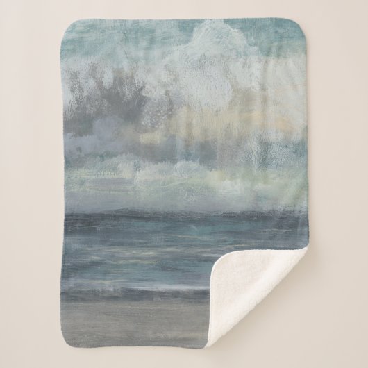 ビーチ上昇 シェルパブランケット (正面)