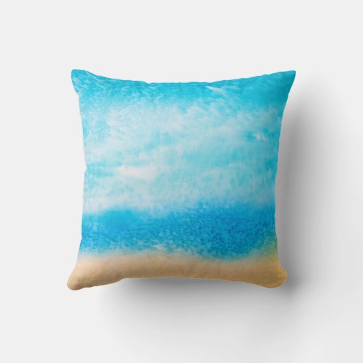 「ビーチ上」 クッション (裏面)