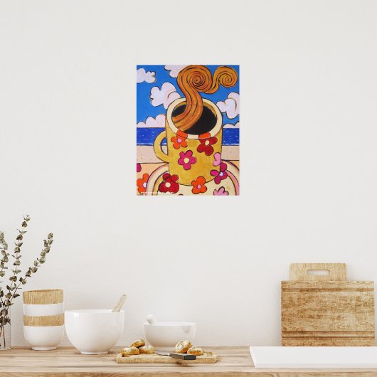 「ビーチ上」 ポスター (キッチン)