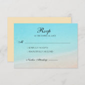 ビーチ上 出欠カード (正面/裏面)