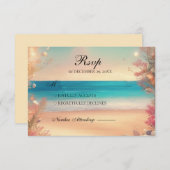 ビーチ上 出欠カード (正面/裏面)