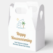 ビーチ不動産会社の引っ越し祝い フェイバーボックス (オープン)