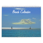 ビーチ予定表 カレンダー (カバー)