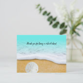 ビーチ事業有償の広告はがき ポストカード (スタンド正面)