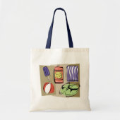 ビーチ付属品エコバッグ トートバッグ (正面)