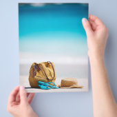 ビーチ付属品 チラシ (手)