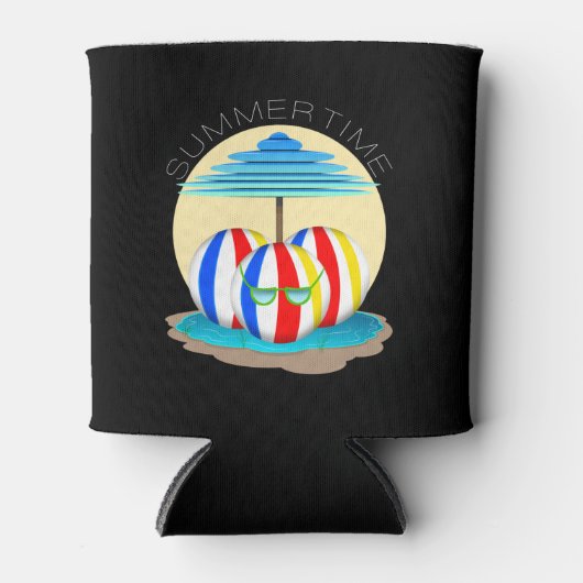 ビーチ仲間ビート熱：太陽のアウト、フィンのアウト！ 缶クーラー (正面)