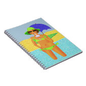 ビーチ休日 ノートブック (右側)