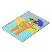 ビーチ休日 ノートブック (左側)