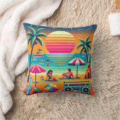 ビーチ休暇 クッション (ブランケット)