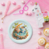 ビーチ休暇 ペーパープレート (パーティー)