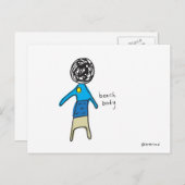 ビーチ体はがき ポストカード (正面/裏面)