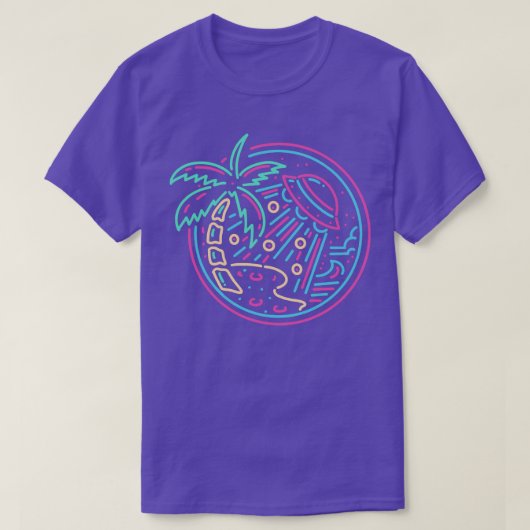 ビーチ侵入 Tシャツ (デザイン正面)