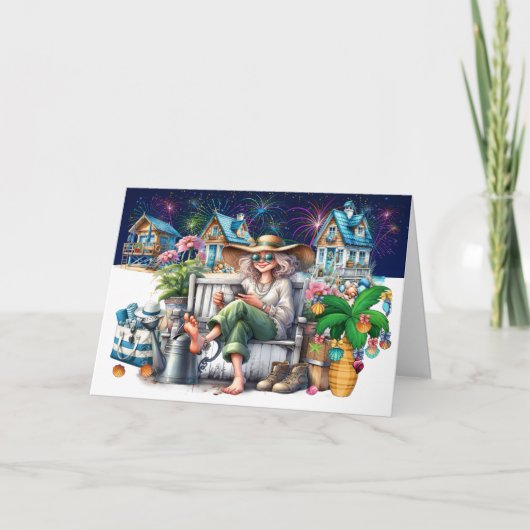 ビーチ個人、ビジネス、実在不動産カード カード (正面)