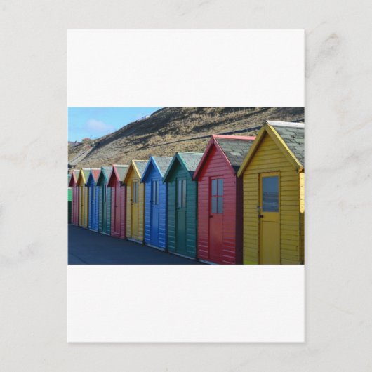 ビーチ側メモリ ポストカード (正面)