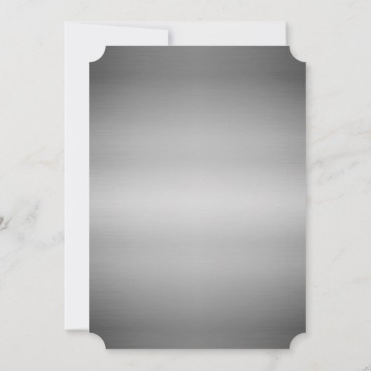 ビーチ側集 招待状 (裏面)