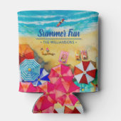 ビーチ傘オンザサンド 缶クーラー (裏面)