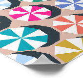 ビーチ傘サマーコースト ポスター (角)