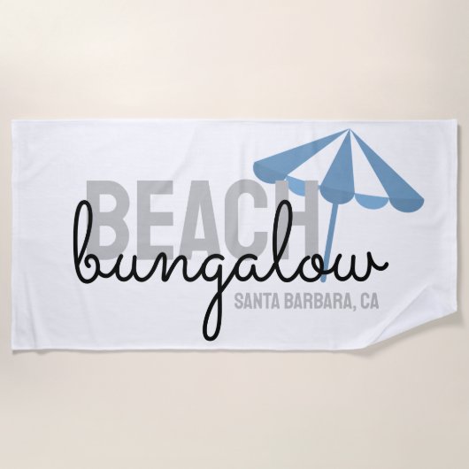 ビーチ傘バケーションレンタル-ビーチタオル ビーチタオル (正面)