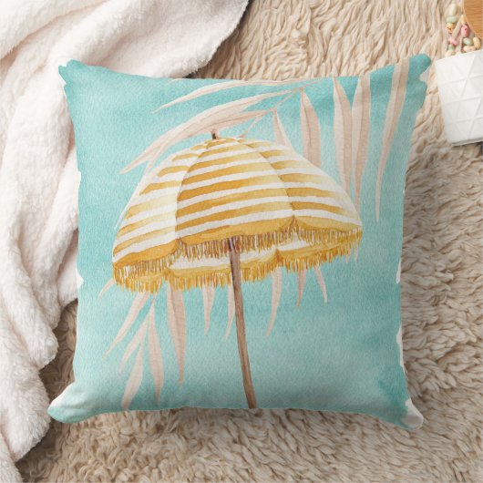 ビーチ傘枕 クッション (ブランケット)