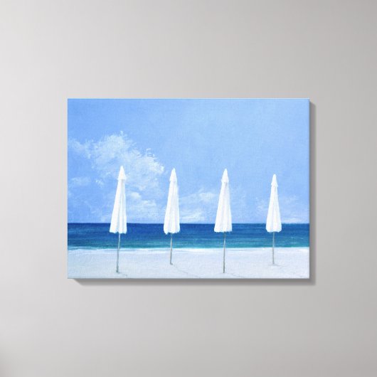 ビーチ傘2005 キャンバスプリント (正面)