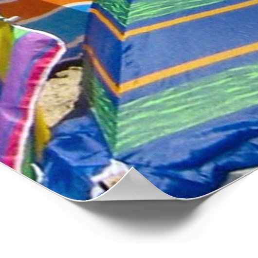 ビーチ傘 ポスター (角)