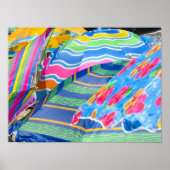 ビーチ傘 ポスター (正面)