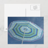 ビーチ傘 ポストカード (正面/裏面)