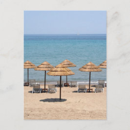 ビーチ傘 ポストカード