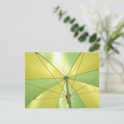 ビーチ傘 ポストカード (スタンド正面)