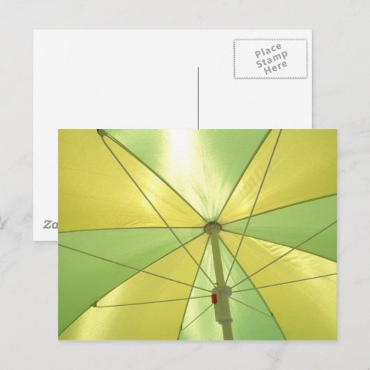 ビーチ傘 ポストカード (正面/裏面)