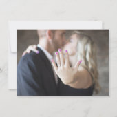 ビーチ先ウェディングフォト セーブザデート (裏面)